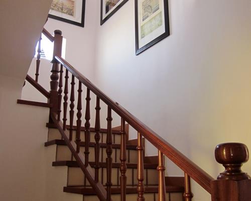 Hallway, stairs